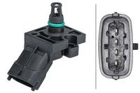HELLA 6PP009403131 - Sensor, presión de sobrealimentación