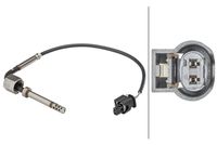 HELLA 6PT358181471 - Sensor, temp. gas escape