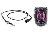 HELLA 6PT358181541 - Sensor, temp. gas escape