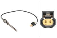 HELLA 6PT358181481 - Sensor, temp. gas escape