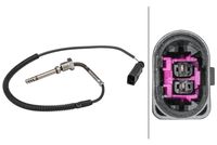 HELLA 6PT358181501 - Sensor, temp. gas escape