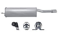 HELLA 8LD 366 032-311 - Silenciador posterior