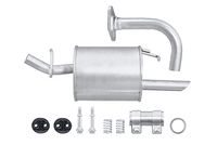 HELLA 8LD 366 035-731 - Silenciador posterior