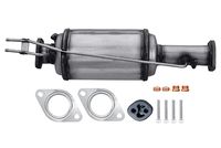 HELLA 8LH 366 080-651 - Filtro hollín/partículas, sistema escape