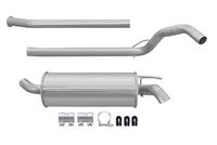 HELLA 8LD 366 033-861 - Silenciador posterior