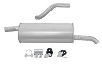 HELLA 8LD 366 035-441 - Silenciador posterior