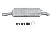 HELLA 8LD 366 032-451 - Silenciador posterior