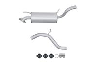 HELLA 8LD 366 035-531 - Silenciador posterior