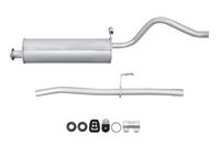 HELLA 8LD 366 035-801 - Silenciador posterior