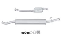 HELLA 8LD 366 028-891 - Silenciador posterior