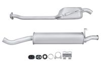 HELLA 8LD 366 028-801 - Silenciador posterior