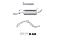 HELLA 8LD 366 035-541 - Silenciador posterior