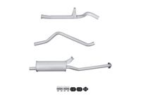 HELLA 8LD 366 036-001 - Silenciador posterior