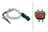 HELLA 6PT010376541 - Sensor, temp. gas escape