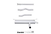 HELLA 8LD 366 033-461 - Silenciador posterior