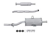 HELLA 8LD 366 035-551 - Silenciador posterior