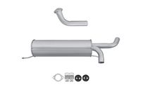 HELLA 8LD 366 033-941 - Silenciador posterior