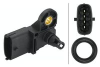 HELLA 6PP009400441 - Sensor, presión colector de admisión