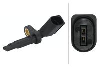 HELLA 6PU012806041 - Sensor, revoluciones de la rueda