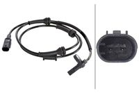 HELLA 6PU012039631 - Sensor, revoluciones de la rueda