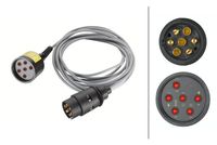 HELLA 8PD 004 509-001 - Tester, toma de remolque