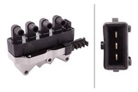 HELLA 5DA358000491 - Bobina de encendido