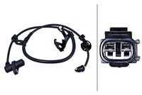 HELLA 6PU358218051 - Sensor, revoluciones de la rueda