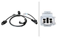 HELLA 6PU358217011 - Sensor, revoluciones de la rueda