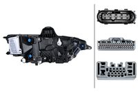 HELLA 1EX 013 507-911 - Faro principal