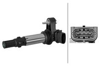 HELLA 5DA358102731 - Bobina de encendido