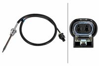 HELLA 6PT010376781 - Sensor, temp. gas escape