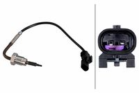 HELLA 6PT010376761 - Sensor, temp. gas escape
