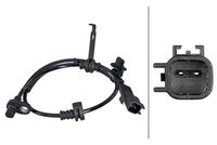 HELLA 6PU358218681 - Sensor, revoluciones de la rueda