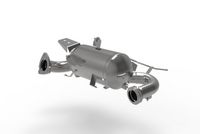 HELLA 8LH 366 081-631 - Filtro hollín/partículas, sistema escape