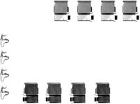 HELLA 8DZ355202371 - Kit de accesorios, pastillas de frenos