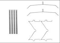 HELLA 8DZ 355 205-641 - Kit de accesorios, pastillas de frenos