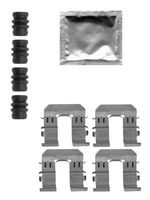 HELLA 8DZ355205271 - Kit de accesorios, pastillas de frenos