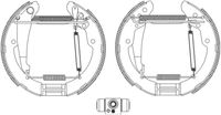 HELLA 8DB355004461 - Juego de zapatas de frenos - Shoe Kit Pro