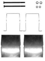 HELLA 8DZ355204461 - Kit de accesorios, pastillas de frenos