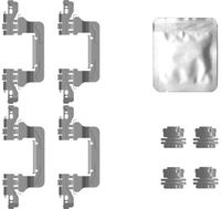 HELLA 8DZ355207271 - Kit de accesorios, pastillas de frenos