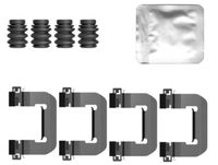HELLA 8DZ355207031 - Kit de accesorios, pastillas de frenos