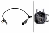 HELLA 6PU358216611 - Sensor, revoluciones de la rueda