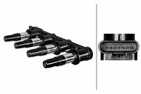 HELLA 5DA358290371 - Bobina de encendido