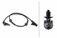 HELLA 6PU358252051 - Sensor, revoluciones de la rueda