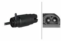 HELLA 8TW006848741 - Bomba de agua de lavado, lavado de parabrisas