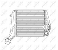 NRF 30185 - Radiador de aire de admisión