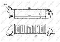 NRF 30413 - Radiador de aire de admisión