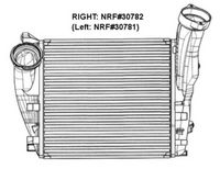 NRF 30782 - Radiador de aire de admisión