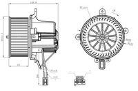 NRF 34295 - Ventilador habitáculo