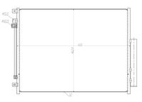 NRF 350459 - Condensador, aire acondicionado
